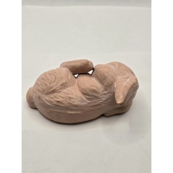 Garden Terra Cotta Bunny Rabbit Figure Aprox 4” X 2.75” Adorable - Picture 4 of 10